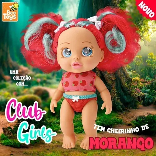 BONECA CLUB GIRLS SABORES BEE TOYS